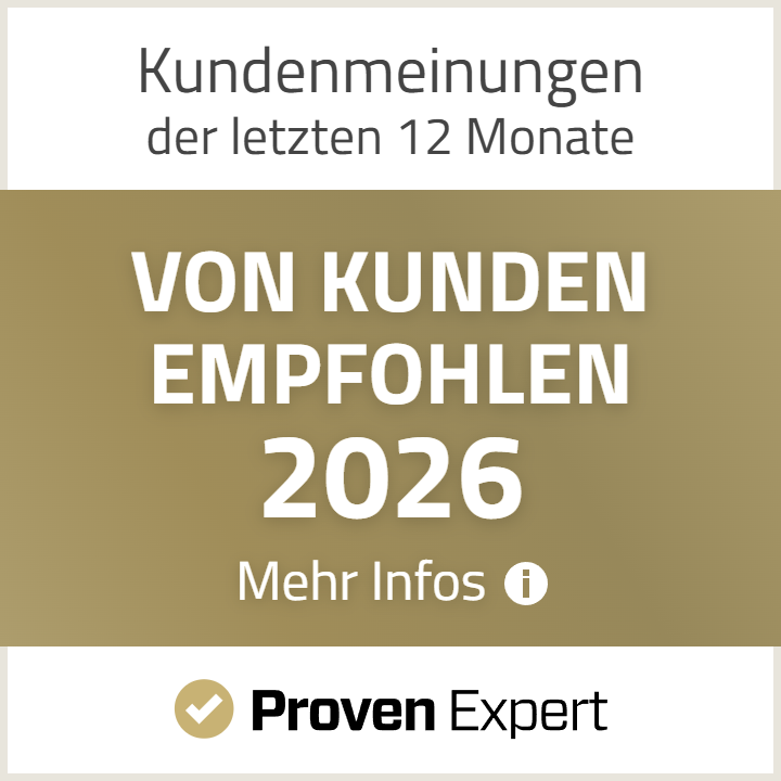 Auszeichnung Award Kundenzufriedenheit 2026
